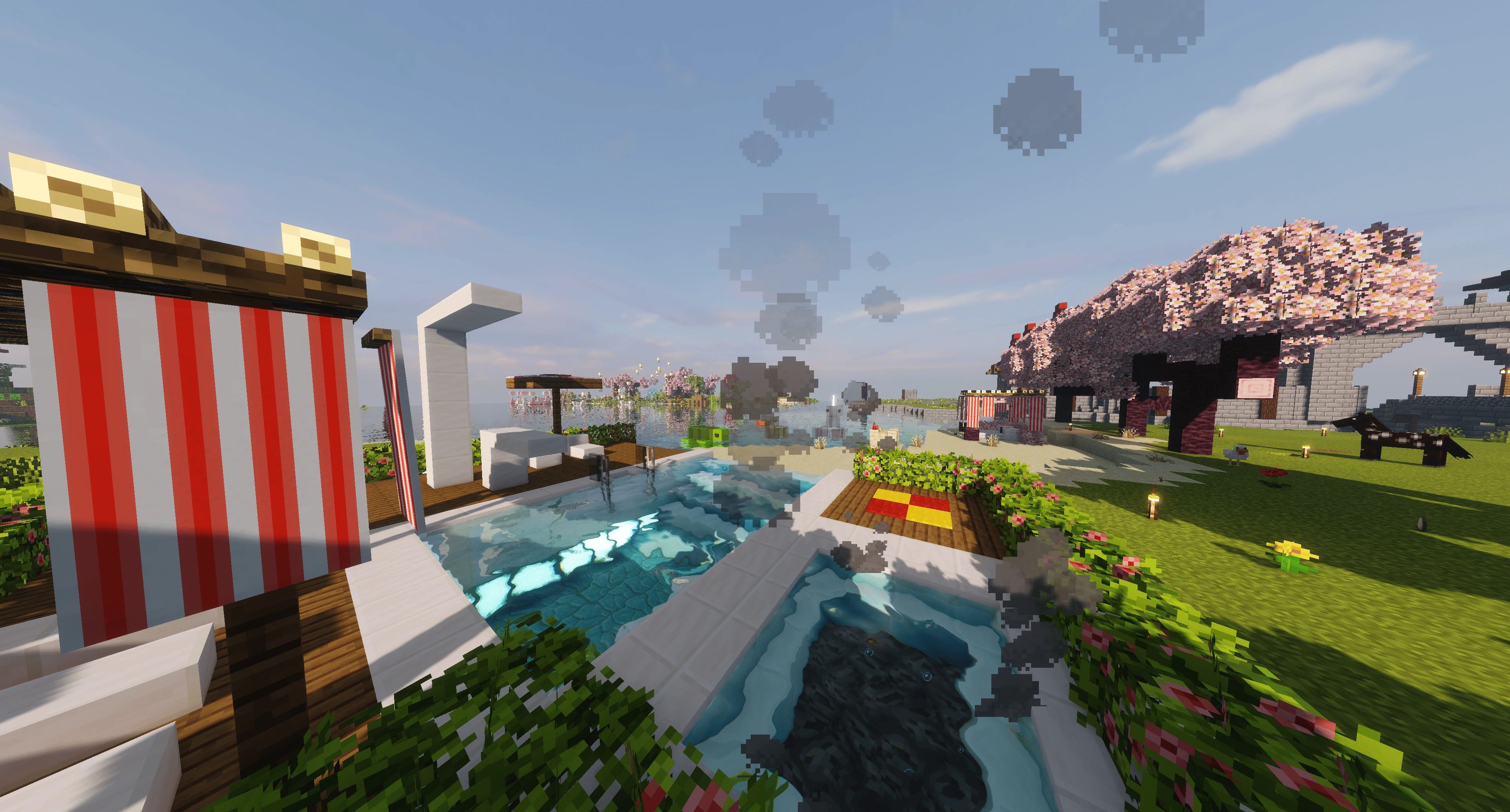 Скриншот Бассейн и пляж клана UNION