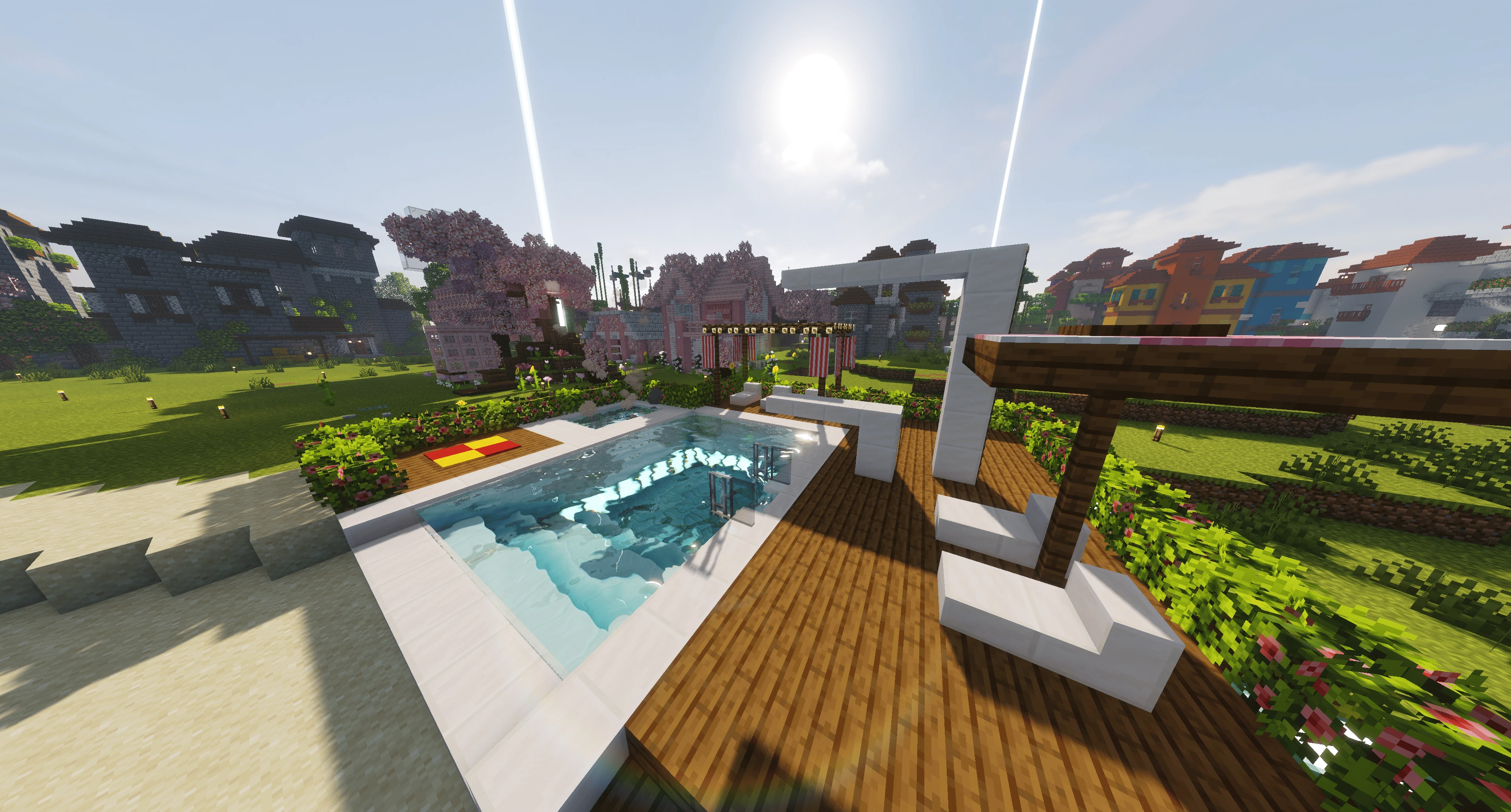 Скриншот Бассейн и пляж клана UNION