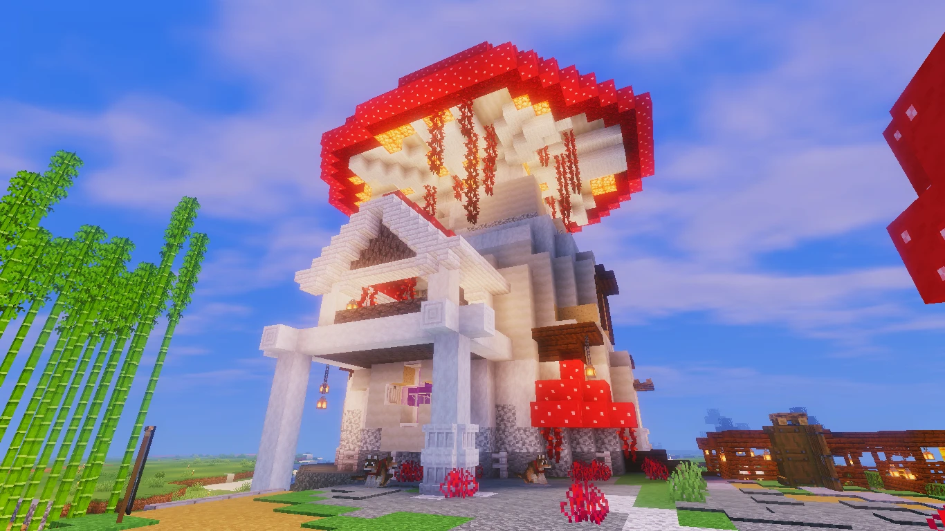 Скриншот дом грибочек