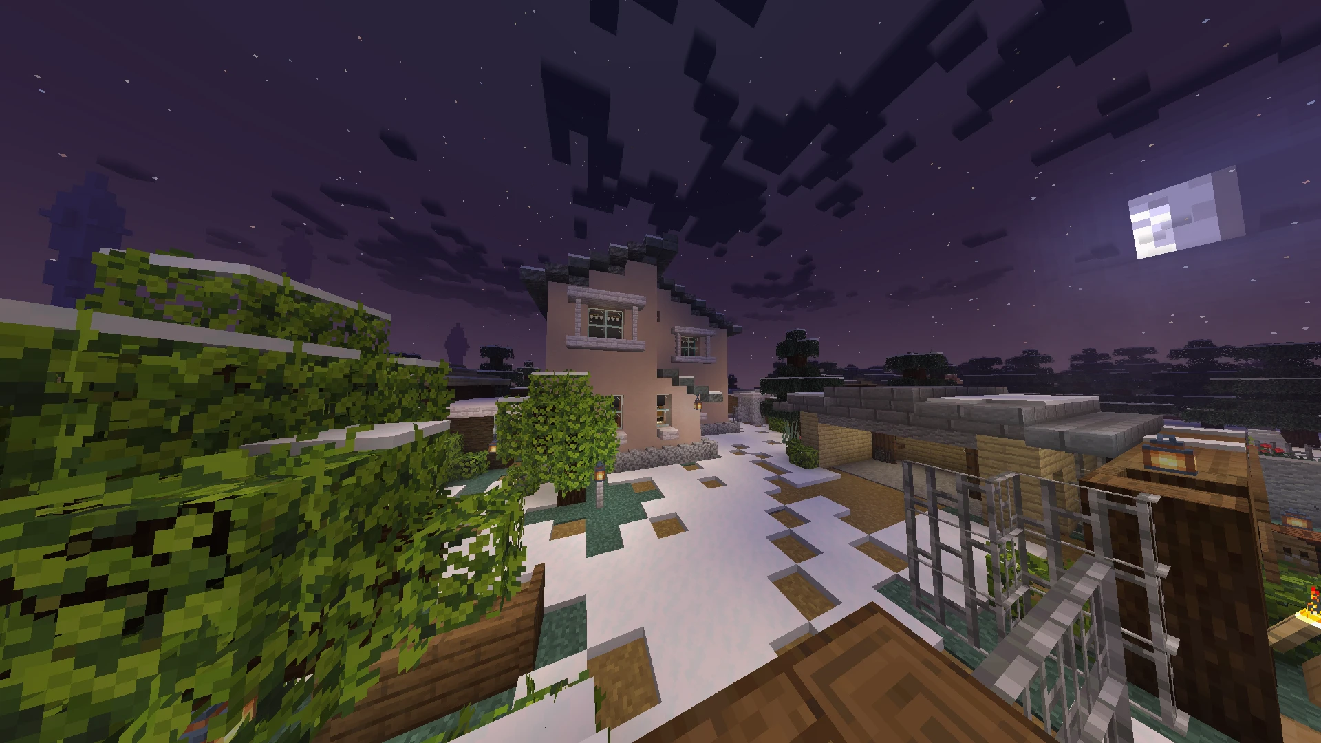 Постройка к конкурсу "Как я провёл свое лето" — постройка в Minecraft