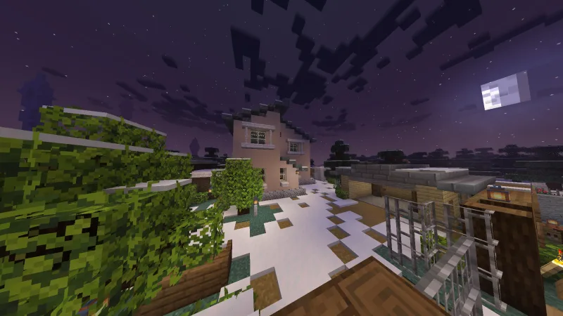 Постройка к конкурсу "Как я провёл свое лето" — постройка в Minecraft