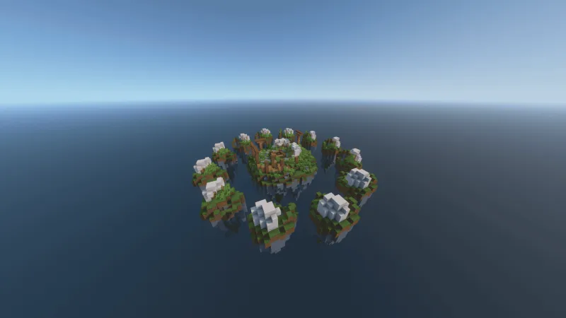SkyWars // VanillaGame — постройка игрока wwhxxie