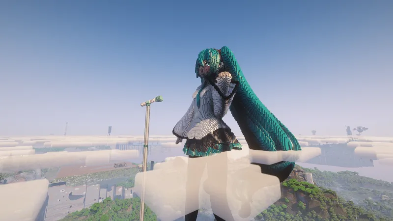 Hatsune Miku — постройка игрока Kruosan228